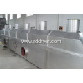 Fluid drying bed machine for boric acid